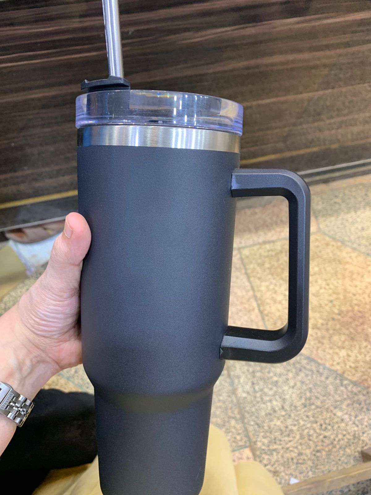 40oz Tumbler Mugs 1220ml-Stainless Steel 48 Hours Vacuum Insulation