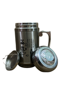 BrewSteel Mug- Sleek stainless steel mug for coffee, tea, and daily comfort