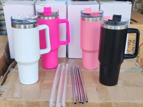 40oz Tumbler Mugs 1220ml-Stainless Steel 48 Hours Vacuum Insulation