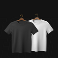 Short Sleeve Comfortable Premium T-Shirt – White & Black